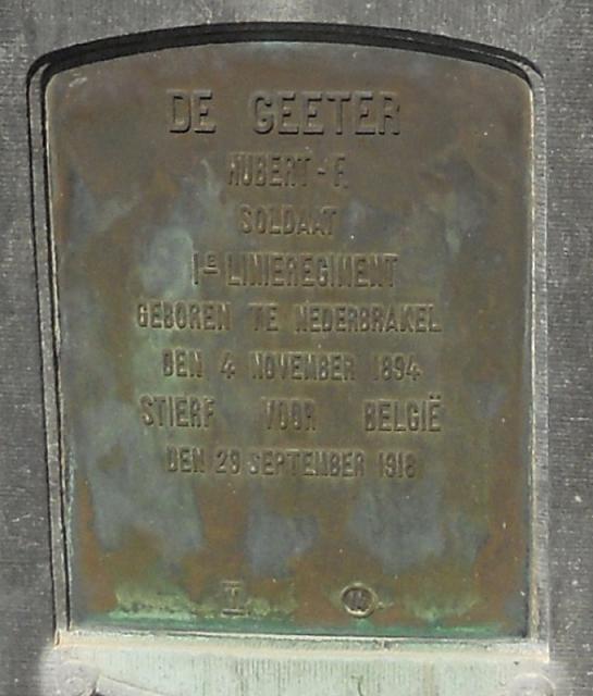 DE GEETER Hubert 8672 1