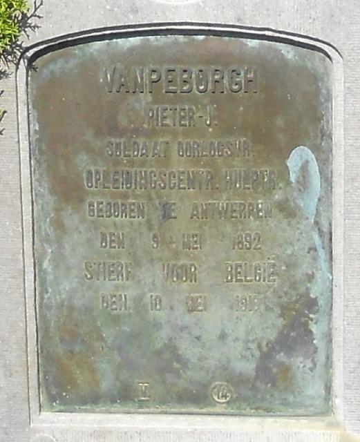 VANPEBORGH Pieter 8726 1