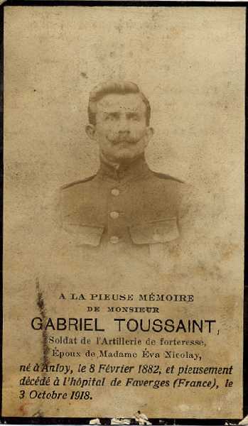 TOUSSAINT Gabriel