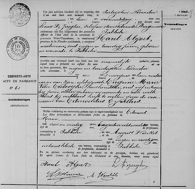 ALGOET Edmond Cyriel 12594 02