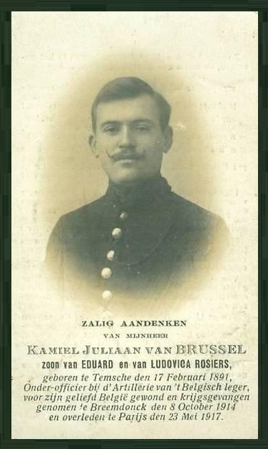 VAN BRUSSEL Kamiel Juliaan 12805