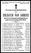 jabbeke bidprent